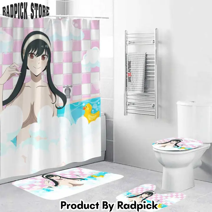 Yor forger anime girls in bathtub combo bathroom set   rp0207809